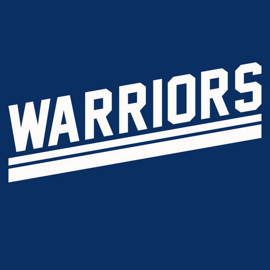 Adult Diagonal Warriors Logo Shirt Order