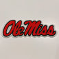 3.5" Ole Miss - Embroidered Hat Patch