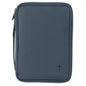 Bible Cover Navy Cross Vinyl Thinline