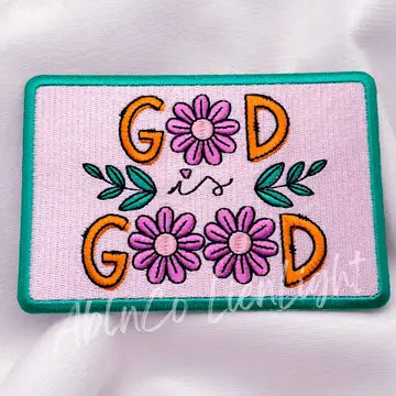 GOD IS GOOD HAT PATCH