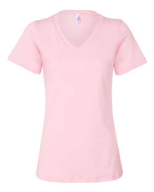 BELLA + CANVAS Women’s Relaxed Jersey V-Neck Tee - 6405