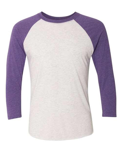 ADULT-Next Level Unisex Triblend Three-Quarter Raglan T-Shirt - 6051