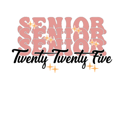 Peach Senior Stack Shirt Order