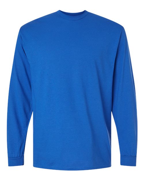 ADULT-DryBlend® 50/50 Long Sleeve T-Shirt - 8400