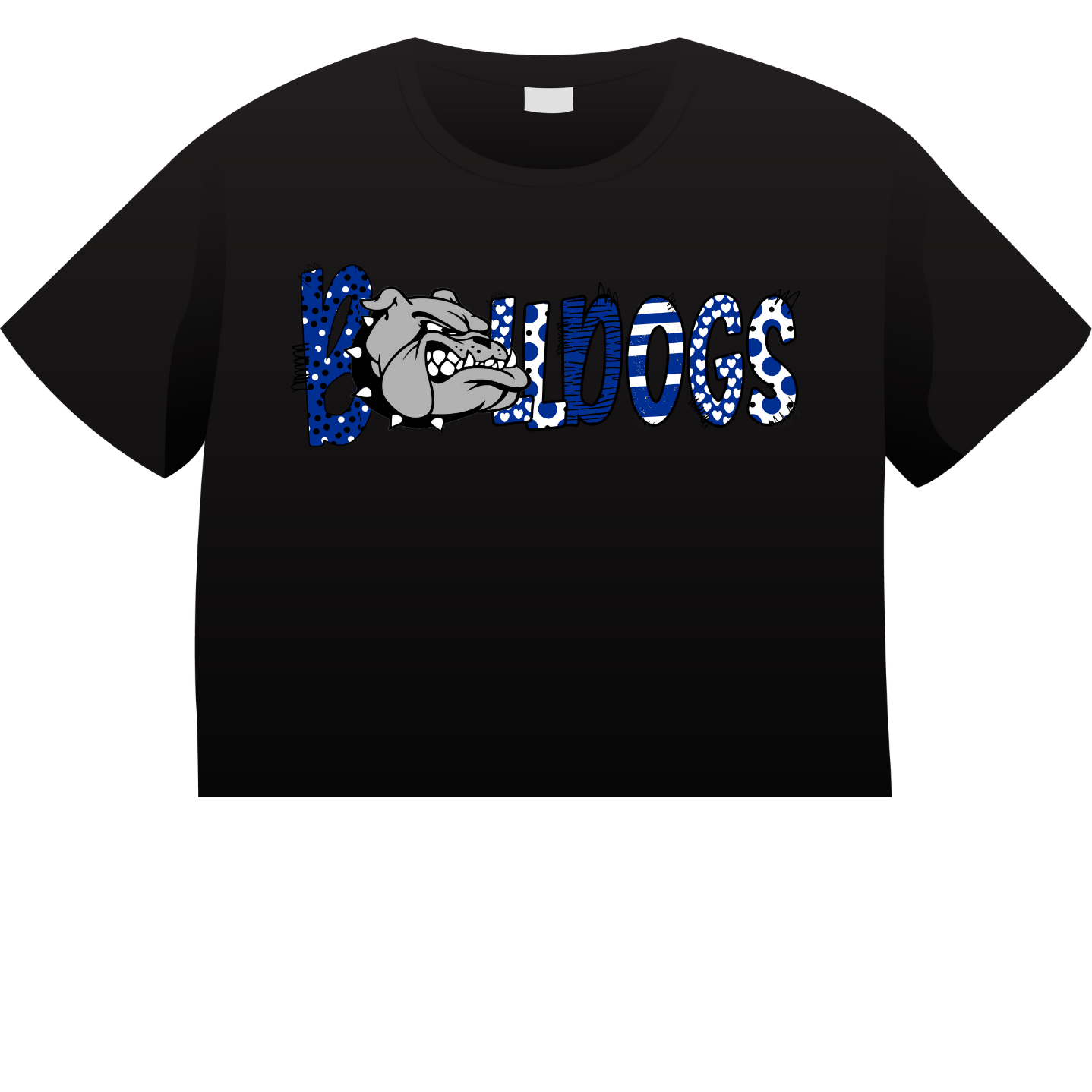 Bulldog Head Bulldogs Shirt Order