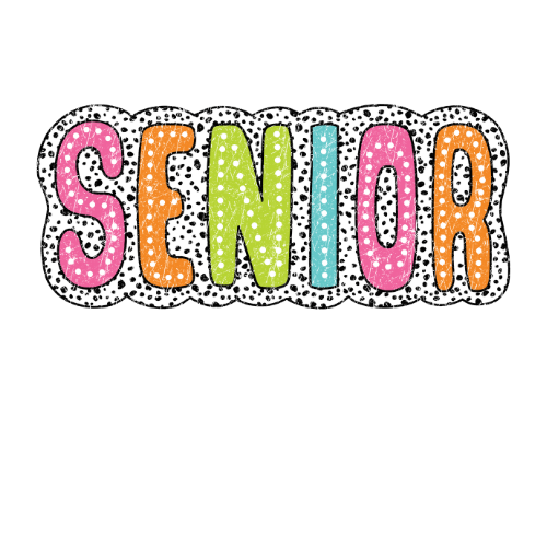 Senior polka Dot Shirt Order