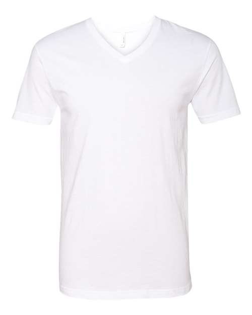 ADULT-Next Level Men's CVC V-Neck T-Shirt - 6240